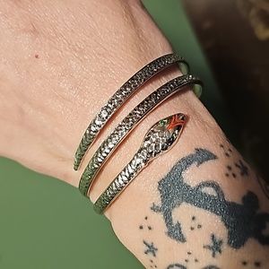 1970s metal snake bracelet SUPA SWEET